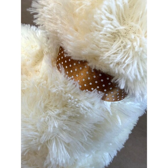 Amazon.com: Bearington Huggles Creamy White Teddy Bear  RARE KellyToy Large Plush Teddy Bear 16” Patch Cuddle Bear 2010 NWT Collectible